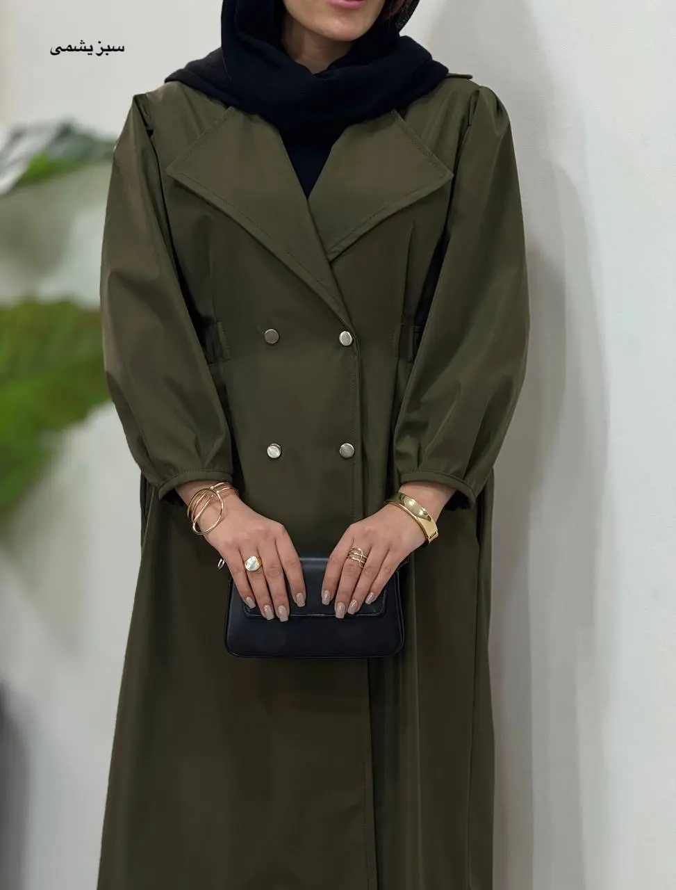 بارونی بلند ضد آب سمن